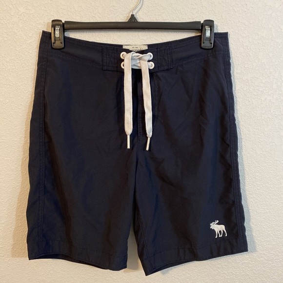 Abercrombie & Fitch Swim Vtg Abercrombie Fitch Mens M Navy Blue